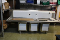SINK - SPACE SAVER 3 COMPARTMENT - CALL FOR BEST PRICE