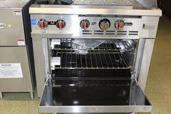 Range Two Burners with 24" Flat Top Gas Model SGR-2B-24G - Call for best price