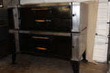 BAKERS PRIDE GAS PIZZA OVEN DOUBLE STACK REFURBISHED - call for best price